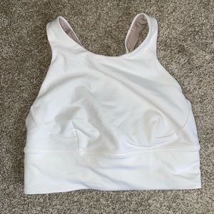 Lululemon wunder train longline bra size 6